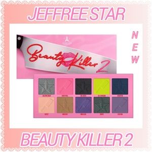 JEFFREE STAR~ 10 shades in this Beauty Killer 2 eyeshadow makeup palette NEW